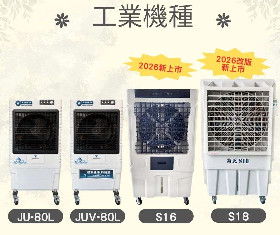 2026推薦工業用水冷扇